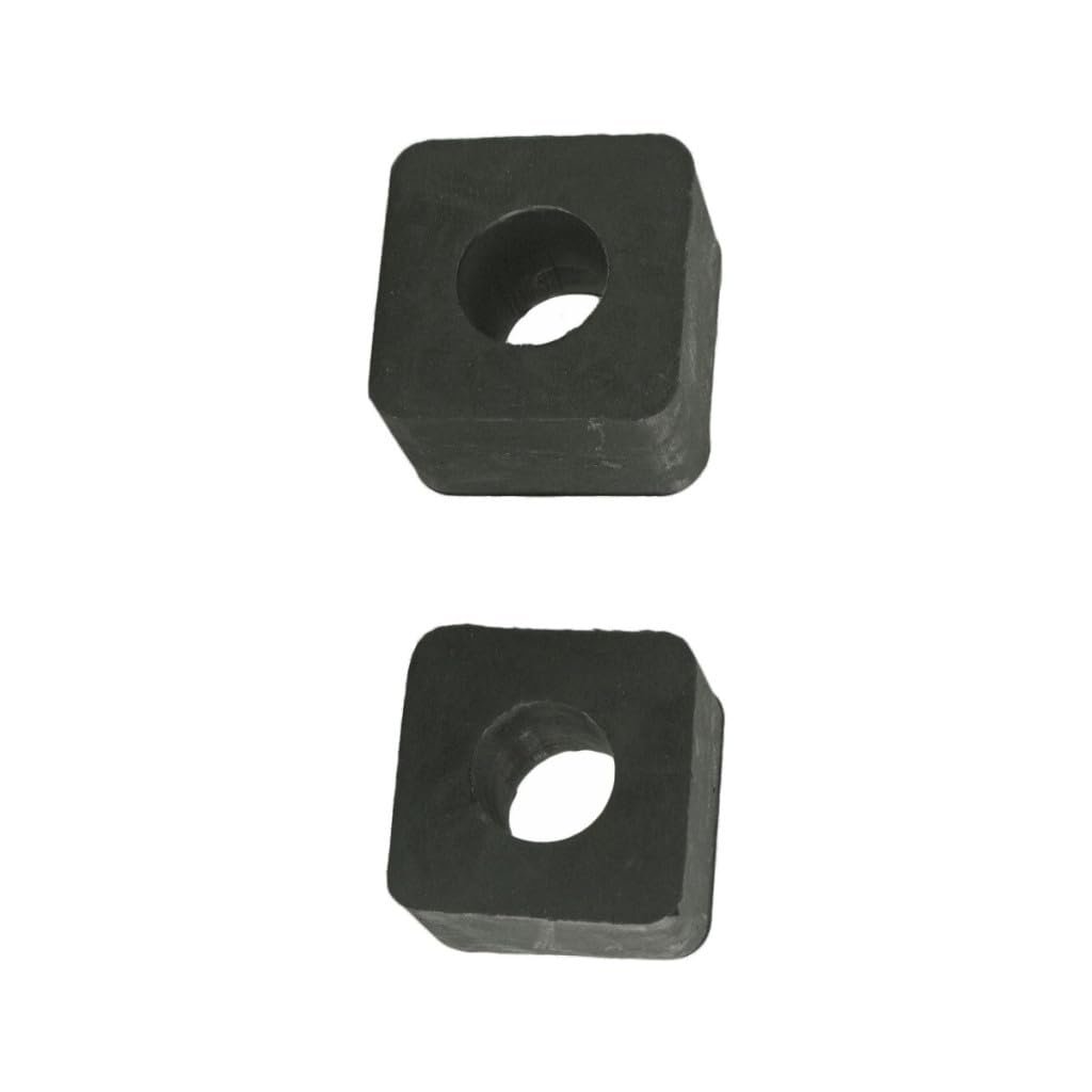 Stabilizer Bar Bushing Set For 1990 Dodge Shadow Spirit Rubber Black 2 Piece 06 Inside Diameter 1 In Outside Front Position