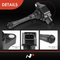 A-premium Engine Ignition Coil Packs Compatible With Nissan Juke 2011-2017 Rogue Sport 2017-2019 1 6l 4-pc Set