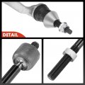 A-premium Set Of 4 Front Inner And Outer Tie Rod End Kit Compatible With Mercedes-benz C300 2015-2021 C350e 2016-2018 C63 Amg