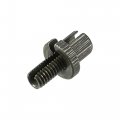 X Autohaux 4 Pcs M8 Brake Clutch Cable Line Adjuster Screw Adjusting Bolt With Slotted For Motorcycle Bike Scooter Aluminum