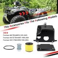 Air Filter Kit And Box Lid Cap With Clip For Honda Foreman 400 Trx400fw 1995 To 2003 450 Se Trx450fe S Trx450fm 1998 2004