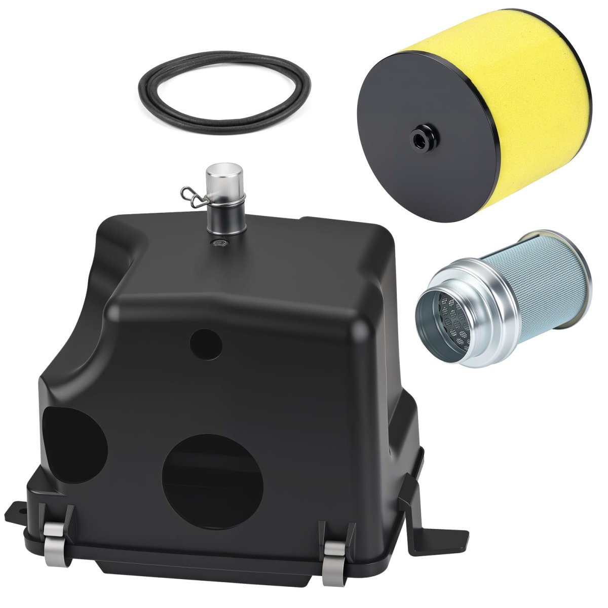 Air Filter Kit And Box Lid Cap With Clip For Honda Foreman 400 Trx400fw 1995 To 2003 450 Se Trx450fe S Trx450fm 1998 2004