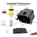 Air Filter Kit And Box Lid Cap With Clip For Honda Foreman 400 Trx400fw 1995 To 2003 450 Se Trx450fe S Trx450fm 1998 2004