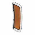 Front Signal Marker Light Unit For Audi Q7 2017 2018 2019 Passenger Side Fits Au2551103 And 4m0 945 072 Yellow Polycarbonate 
