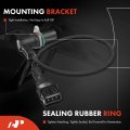 A-premium 3-pc Engine Camshaft Crankshaft Position Sensor Compatible With Mercedes-benz E320 1994-1995 300e 1993 300ce 2 8l 3