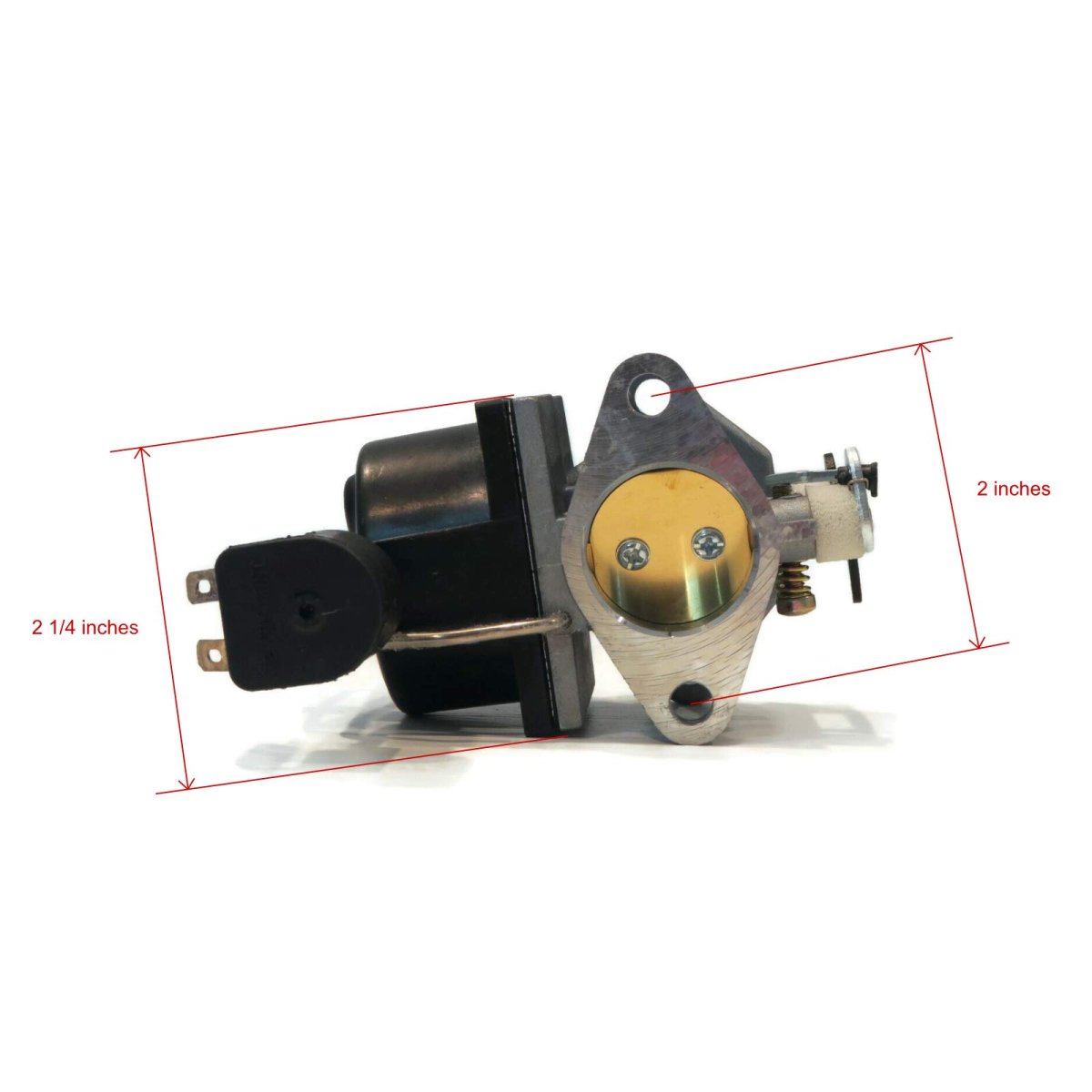 Carburetor With Fuel Solenoid For Tecumseh Ov490ea 640330a Engines Includes Gasket