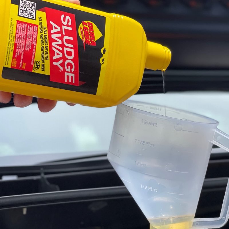 Sludge Away Engine Cleaner Hl-40831-06 32 Fluid Ounces Liquid Motor Oil Additive To Reduce Buildup And Prevent Coking Single