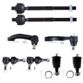 8-piece Fit For 1996-2006 Sebring001006 Dodge Stratus Front Sway Bar End Links 2 Upper Ball Joints 2 Outer Tie Rod 2 Inner 