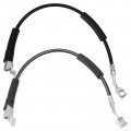 Hydraulic Brake Hose Kit Front 2 Piece Set Mechanics Choice For 1990 Jeep Wagoneer With Lifted Suspension 