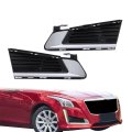 Pair Of Front Fog Light Cover Replacement For Cts 2014-2019 Driving Lamps Driver And Passenger Side 22803731 22803730 23168675