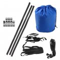 Wflnhb Heavy Duty Rain Snow Dust Resistant Protection For 17-20ft Boat Cover Peva