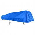Wflnhb Heavy Duty Rain Snow Dust Resistant Protection For 17-20ft Boat Cover Peva