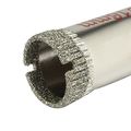 Uxcell 5pcs 5 8 Diamond Particles Coating Tip Hole Saw Drill Bit For Glass