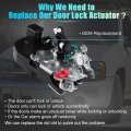 Uxcell Front Right Side Power Door Lock Actuator Motor For Dodge Durango 2004 2005 2006 2007 2008 2009 Chrysler Aspen No
