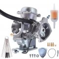 Carburetor Carb Replacement For Suzuki Ozark 250 Ltf250 Atv 2002-2010 Ltz250 2004-2009