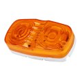 10 Pack 12 Led Trailer Marker Lights Amber Side Clearance Waterproof Universal Mount For Truck Rv And Heavy Duty Vehicles