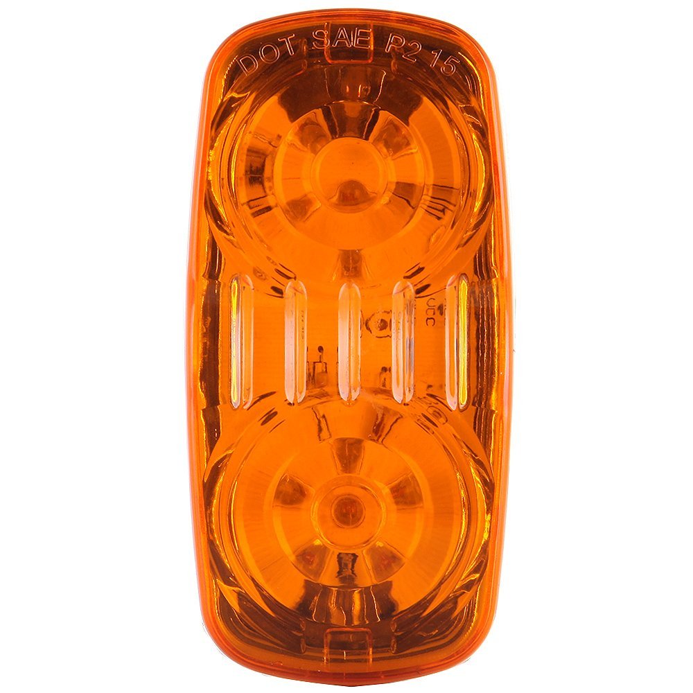 10 Pack 12 Led Trailer Marker Lights Amber Side Clearance Waterproof Universal Mount For Truck Rv And Heavy Duty Vehicles