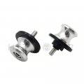 Httmt Mt221-015-m6-2a Cnc M6 Swingarm Spools Sliders 6mm Compatible With Aprilia Yzf-r1 R6 Fz-1 Chrome