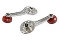 1967 Corvette Window Crank Handles Red 