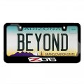 Ipick Image Made For Chevrolet Corvette C6 Z06 Black Metal License Plate Frame