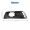 Uxcell No 20768846 Front Right Fog Light Grille Cover Trim Lamp For Chevy Malibu 2013-2015