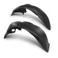 Front Fender Liner Set Driver Passenger Side For Bmw 745i 750i 760i 2002-2008 51718223375 51718223376 Bm1250107 Bm1251107 Black 
