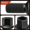 A-premium M14-1 50 Wheel Studs Compatible With Volkswagen Jetta Passat Golf Tiguan Beetle Audi A3 A4 A5 A6 A7 Quattro A8 Front