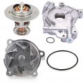Ocpty Water Pump Oil Thermostat Housing Kit For 1997-1999d F-250 4l 1999-2002 Ford Super Duty 5 For F-350 5 4l- Oe 20238