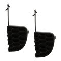 Hitch Covers For Jeep Renegade 2015 To 2023 Rear Driver And Passenger Side Pair Textured Black Plastic Replaces Ch1129104 