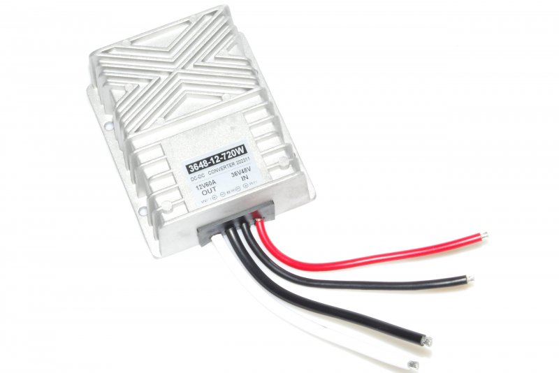 Knacro Dc-dc 12v 60a Converter Step-down Buck Module 36v 48v 30-60v To 720w Waterproof Power