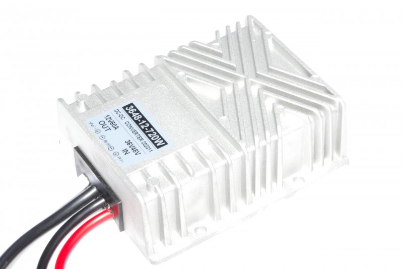 Knacro Dc-dc 12v 60a Converter Step-down Buck Module 36v 48v 30-60v To 720w Waterproof Power