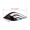 Pair Led Daytime Running Light Drl 3 Colors White Amber Blue Fog Lamp Turn Signal Compatible With 2018-2020 Toyota Camry Se Xse
