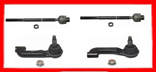Mac Auto Parts 22830 Replacement Part For Jeep Liberty 4 Outer Inn Tie Rod Rods Ends 2pr