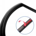 X Autohaux 4pcs Front Headlight Cover Bezel Trim Decoration Car Exterior Accessories For Dodge Challenger 2015 2016 2017 2018