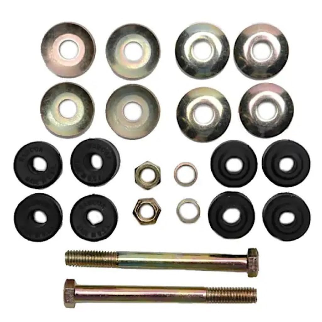 Front Sway Bar Link Set For Eagle Summit 1992 1993 Olx-acd45g0184-cl360a50 Black Standard Replacement Part