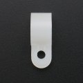 Baomain R-type Cable Clamp 3 4 Inch White Uc-5 Pack Of 25
