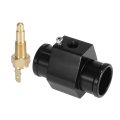 1 Set Auto Engine Coolant Temperature Sensor Switch Radiator Hose Fitting Adapter 32mm 200 F On-185 Off 