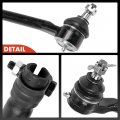 A-premium Set Of 6 Front Inner Outer Tie Rod End Compatible With Chevy Blazer 1998-2005 S10 1998-2004 Gmc Jimmy Sonoma Isuzu