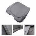 Leather Center Console Armrest Jump Seat Cover Gray For Dodge Ram 2013 2014 2015 2016 2017 2018 Faux Durable All Season