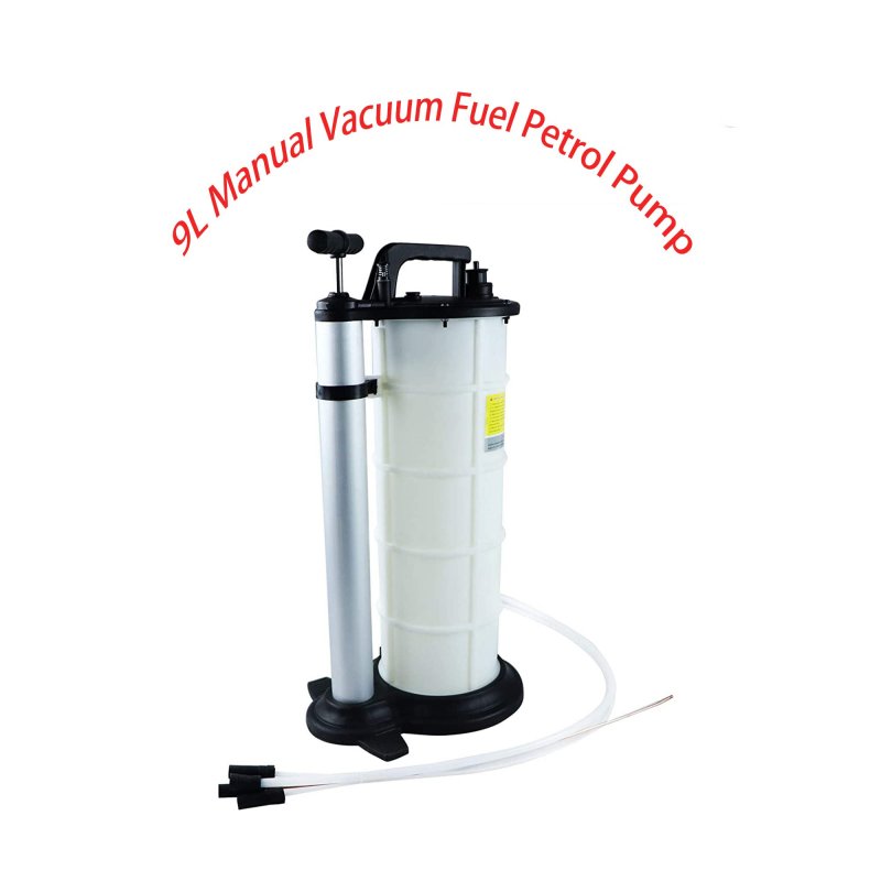9 Liter Oil Changer Fluid Extractor Manual Hand Operated Vacuum Transfer Pump For Boat Atv Motorcycle Utv Cara