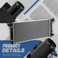 Non Tow Package Dpi 13397 Factory Style 1-row Cooling Radiator Compatible With Chevy Silverado Suburban Tahoe Gmc Sierra Yukon
