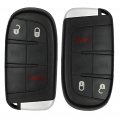 Ocpty 2 Pcs Flip Key Entry Remote Control Uncut Fob Shell Case Replacement For 2011-2018 Dodge Dart Journey Charger Chrysler