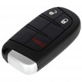 Ocpty 2 Pcs Flip Key Entry Remote Control Uncut Fob Shell Case Replacement For 2011-2018 Dodge Dart Journey Charger Chrysler