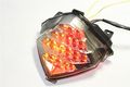 Xkh Group Motorcycle Led Tail Brake Light Turn Signals For Yamaha Yzf R1r1 2004 2006 Smoke