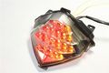 Xkh Group Motorcycle Led Tail Brake Light Turn Signals For Yamaha Yzf R1r1 2004 2006 Smoke