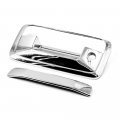 Sizver Chrome Tail Gate Cover For 2015-2018 Chevy Silverado 2500 3500 Double Crew No Camera Hole 
