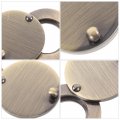 Angoily Door View Protector Car Peephole Cover Hole Privacy Plate Viewer Peep Covers Decorate Security Metal