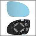 Auto Dynasty 3c0857522r Oe Style Right Heated Mirror Glass Blue Lens Compatible With Volkswagen Vw Jetta Passat Golf Gti Rabbit
