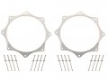 Stainless Exhaust Trim Rings For 5 W Rivets Turbo Supercharger Id 