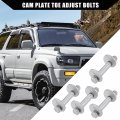 Hihaha No 48409-35050 48452-35020 Lower Control Cam Plate Toe Adjust Camber For Toyota 4runner 1996-2004 Caster Adjusting Bolt